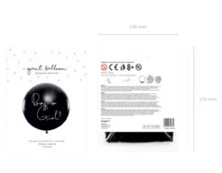 Gender Reveal Ballon Meisje 95cm -Feestspullen Winkel gender reveal ballon meisje 95cm 2