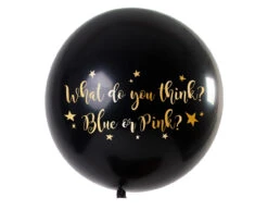 Gender Reveal Ballon Meisje Metallic 90cm