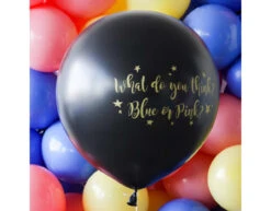 Gender Reveal Ballon Meisje Metallic 90cm -Feestspullen Winkel gender reveal ballon meisje metallic 90cm 4