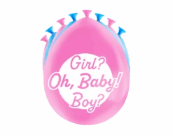 Gender Reveal Ballonnen 30cm 8st