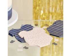 Gender Reveal Servetten 16cm 16st -Feestspullen Winkel gender reveal servetten 16cm 16st 2