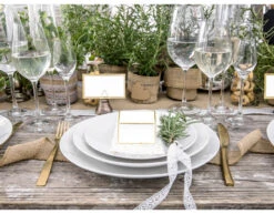 Geschenkdoosjes Rand Goud 6cm 10st