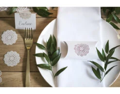 Geschenkdoosjes Rozet 9,5cm 10st -Feestspullen Winkel geschenkdoosjes rozet 95cm 10st 3