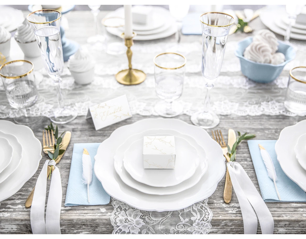 Geschenkdoosjes Tak Goud 6cm 10st 4 Geschenkdoosjes Tak Goud 6cm 10st - Afbeelding 4