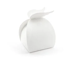 Geschenkdoosjes Vleugels Wit 14,5cm 10st
