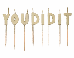 Geslaagd Kaarsen You Did It 14cm