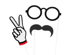 Geslaagd Photobooth Props 10st -Feestspullen Winkel geslaagd photobooth props 10st 2