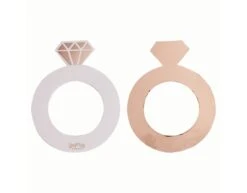 Glasmarkers Ring 10cm 10st