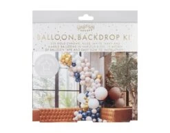 Goud Grijze Ballonnenboog Marmer XL DIY Set -Feestspullen Winkel goud grijze ballonnenboog marmer xl diy set 2