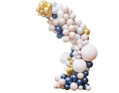 Goud Grijze Ballonnenboog Marmer XL DIY Set