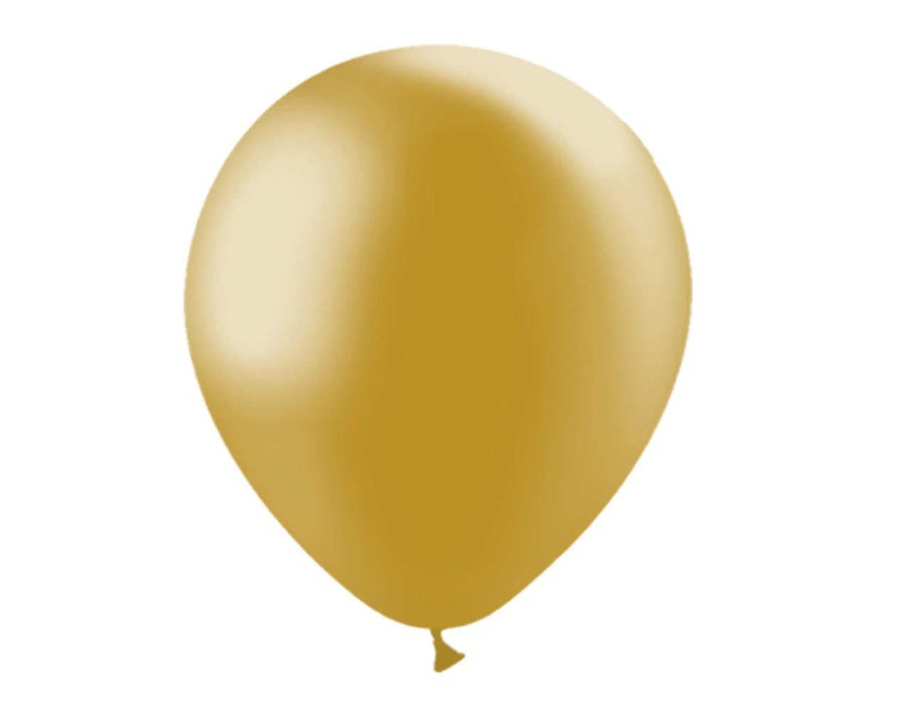 Gouden Ballonnen Metallic 30cm 10st 1 Gouden Ballonnen Metallic 30cm 10st