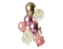 Gouden Ballonnen Set 30cm 12st