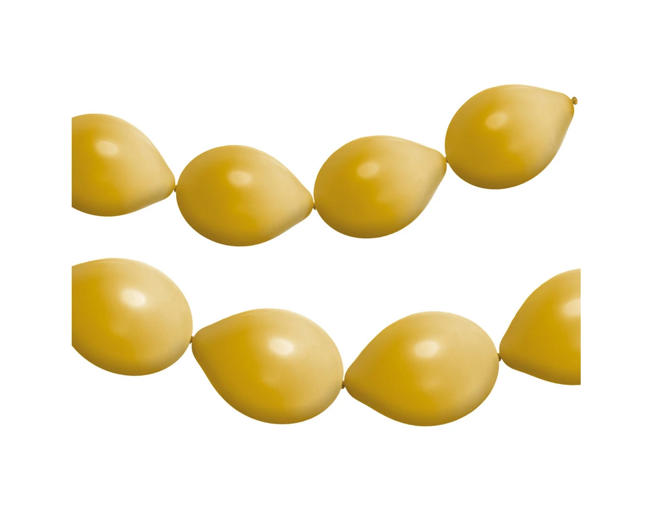 Gouden Ballonslinger Stardust Gold 3m 8st 1 Gouden Ballonslinger Stardust Gold 3m 8st