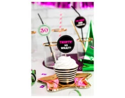 Gouden Borden Ster 18cm 6st -Feestspullen Winkel gouden borden ster 18cm 6st 2