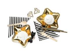 Gouden Borden Ster 18cm 6st -Feestspullen Winkel gouden borden ster 18cm 6st 5