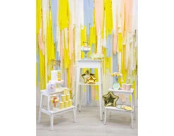 Gouden Borden Ster 23cm 6st -Feestspullen Winkel gouden borden ster 23cm 6st 3