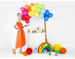 Gouden Borden Ster 23cm 6st -Feestspullen Winkel gouden borden ster 23cm 6st 7