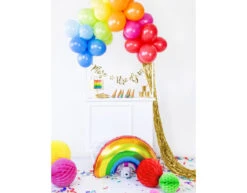 Gouden Deurgordijn Metallic 2,5m -Feestspullen Winkel gouden deurgordijn metallic 25m 2