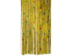 Gouden Deurgordijn Ster 2m