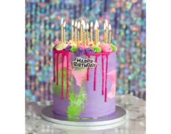 Gouden Happy Birthday Kaarsen 16st -Feestspullen Winkel gouden happy birthday kaarsen 16st 2