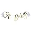 Gouden Letterslinger Oh Baby 1,5m