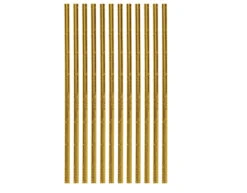 Gouden Rietjes 20cm 12st