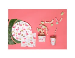 Gouden Rietjes Papier 24cm 20st -Feestspullen Winkel gouden rietjes papier 24cm 20st 2