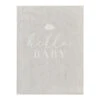 Grijze Gastenboek Hello Baby 16cm