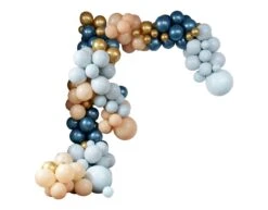 Groen Gouden Ballonnenboog Chroom XL DIY Set