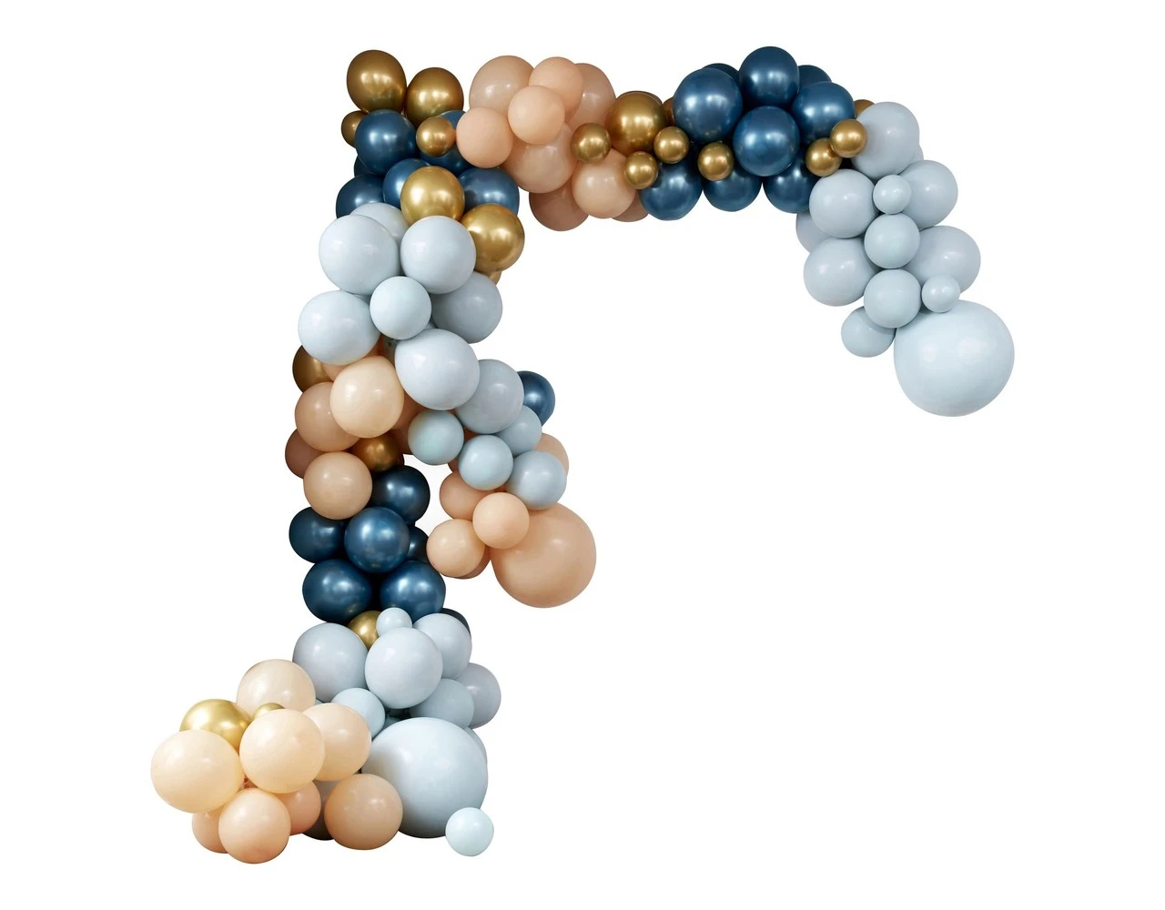 Groen Gouden Ballonnenboog Chroom XL DIY Set 1 Groen Gouden Ballonnenboog Chroom XL DIY Set