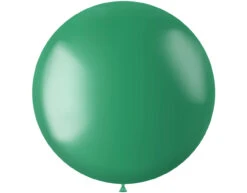 Groene Ballon Metallic Regal Green 80cm