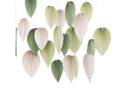 Groene Hangdecoratie Bladeren 30cm