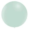 Groene Reuze Ballon Pastel XL 91cm