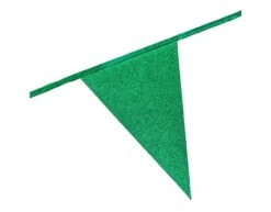 Groene Slingers Glitter 6m -Feestspullen Winkel groene slingers glitter 6m 1