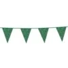 Groene Vlaggenlijn Glitter 6m