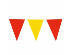 Grote Vlaggenlijn Rood Geel 10m