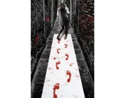 Halloween Loper Wit Bloed 60cm 4,5m -Feestspullen Winkel halloween loper wit bloed 60cm 45m 2