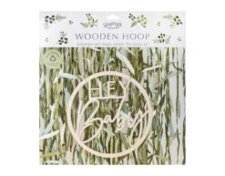 Hangdecoratie Bord Hey Baby Hout 36cm -Feestspullen Winkel hangdecoratie bord hey baby hout 36cm 2