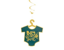 Hangdecoratie Boy Or Girl Dubbelzijdig 85cm 2st -Feestspullen Winkel hangdecoratie boy or girl dubbelzijdig 85cm 2st 2