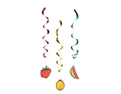 Hangdecoratie Fruit Dubbelzijdig 85cm
