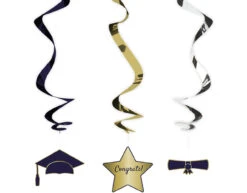 Hangdecoratie Geslaagd 3st