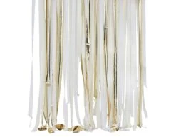 Hangdecoratie Slinger Goud/Wit 2m