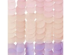 Hangdecoratie Slinger Rondjes 1,7m