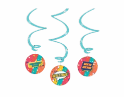 Hangdecoratie Welcome 14cm 3st