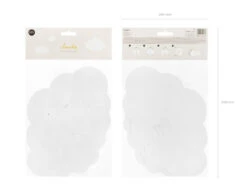 Hangdecoratie Wolken Wit 3st -Feestspullen Winkel hangdecoratie wolken wit 3st 4