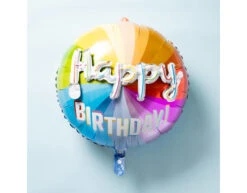 Happy Birthday Helium Ballon 3D 56cm -Feestspullen Winkel happy birthday helium ballon 3d 56cm 3