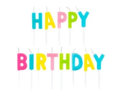 Happy Birthday Kaarsen 13st