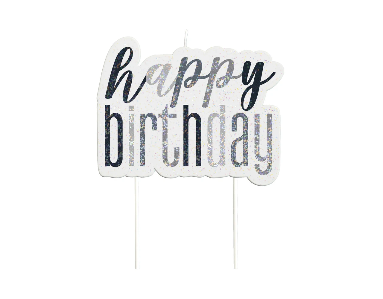 Happy Birthday Kaarsen Set Glitter Zwart 13 Delig 1 Happy Birthday Kaarsen Set Glitter Zwart 13 Delig