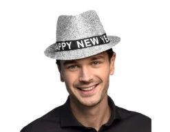 Happy New Year Hoed Glitter -Feestspullen Winkel happy new year hoed glitter 2