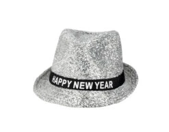 Happy New Year Hoed Glitter